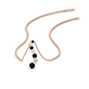 half-carat-journey-diamond-pendant-with-black-diamond-in-FDPD1704ROGBLACK-0.50CT-NL-RG